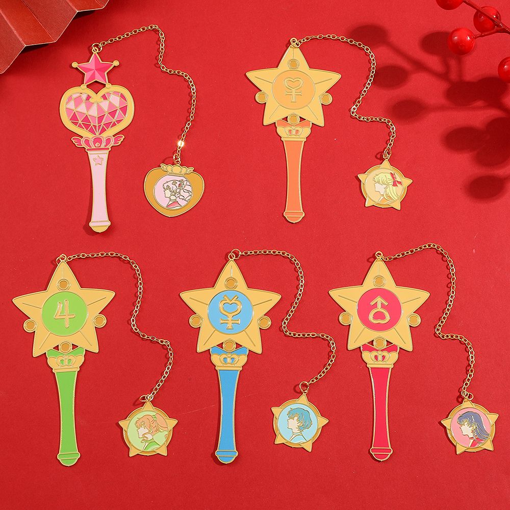 Sailor Moon Wand - Collezione di Segnalibri a Forma di