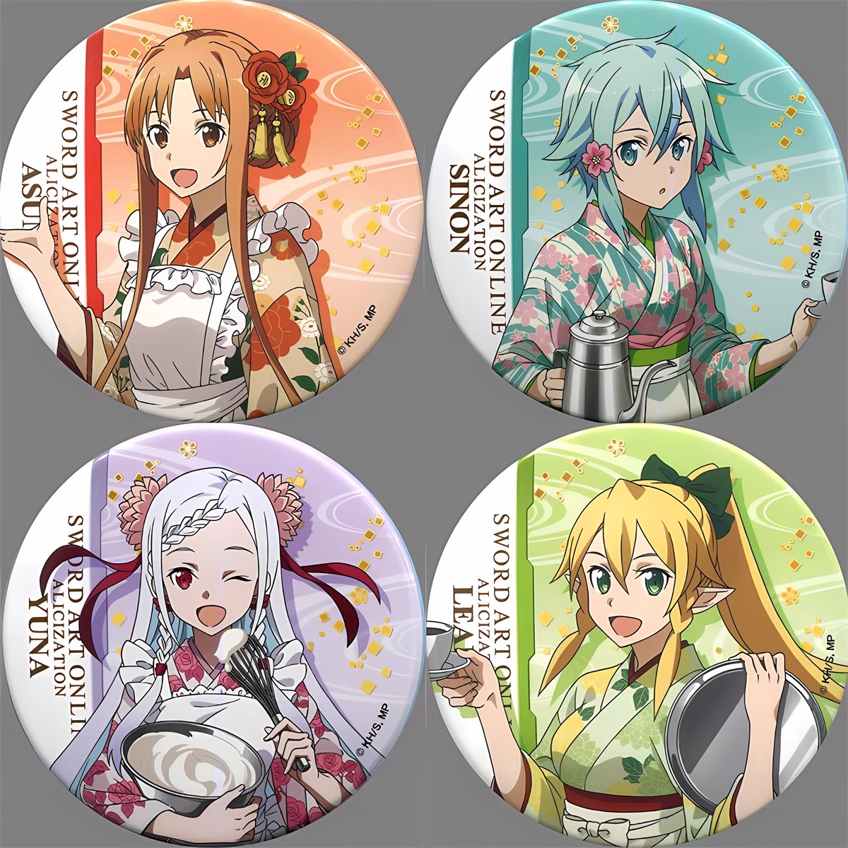 Sword Art Online Cape - 58mm Anime Spada Arte Online SAO