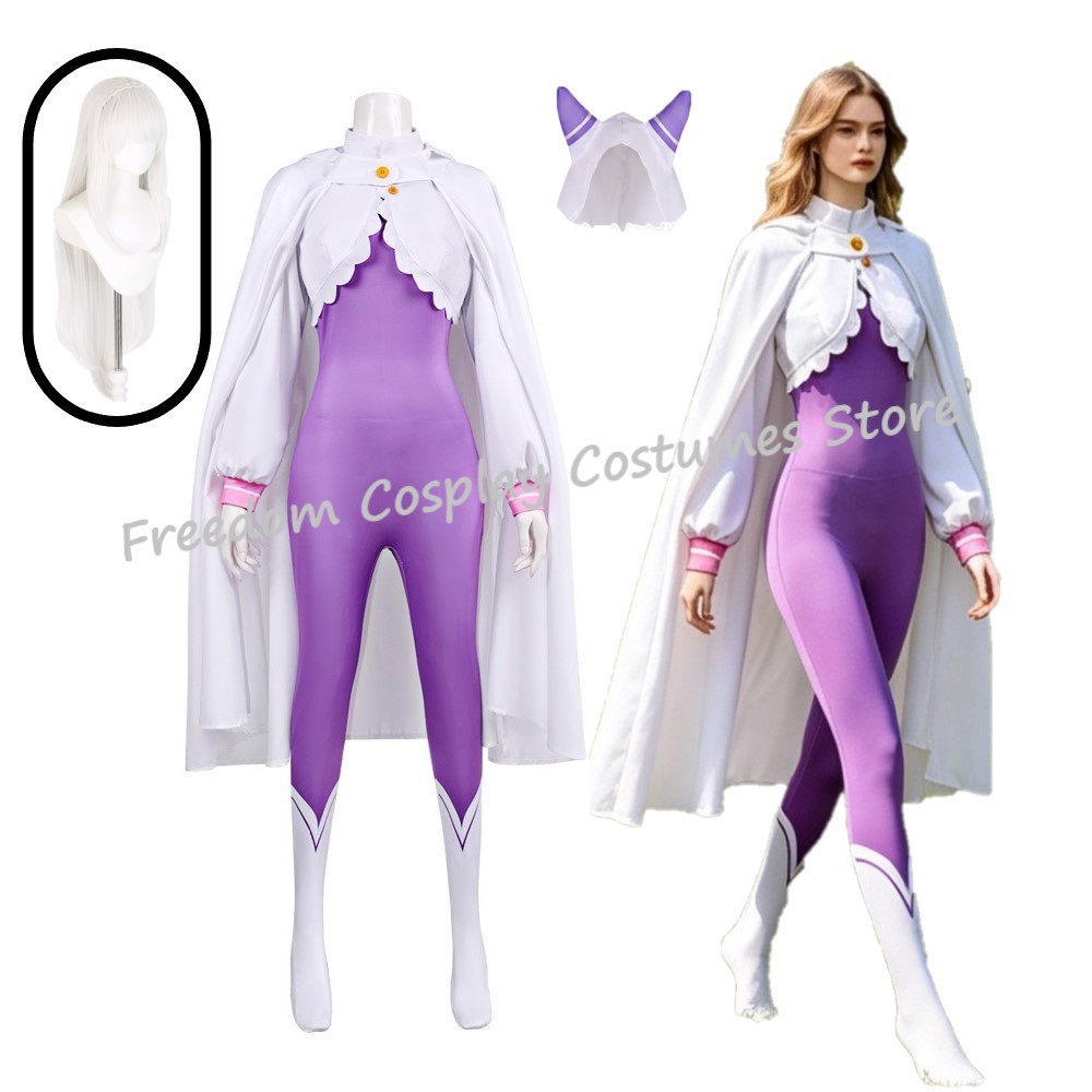 Anime Cosplay Re Zero - NUOVO Costume Cosplay Emilia Rezero con