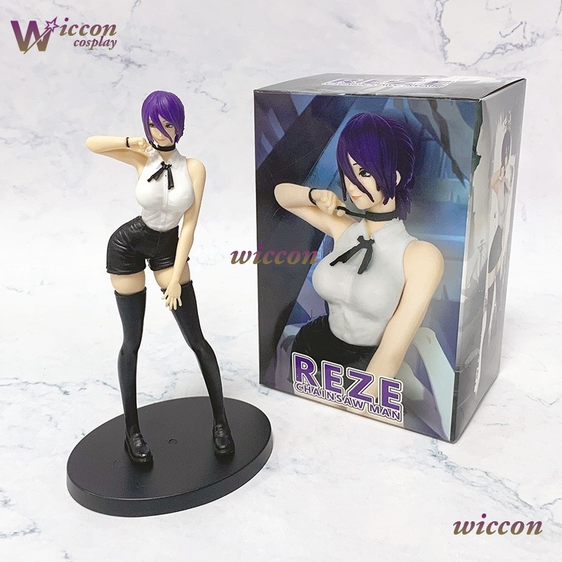 Anime Cosplay Makima - ChaiMannsaw Man Reze Costume Cosplay Demone