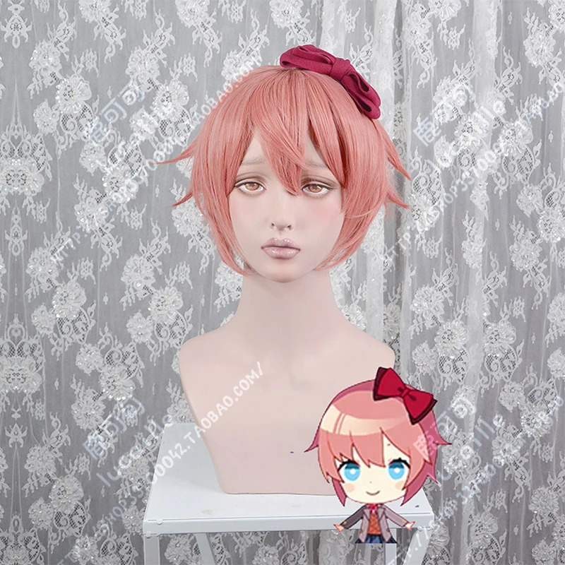 Cosplay Anime Pink Hair - Vivi 2025 di alta qualità DDLC