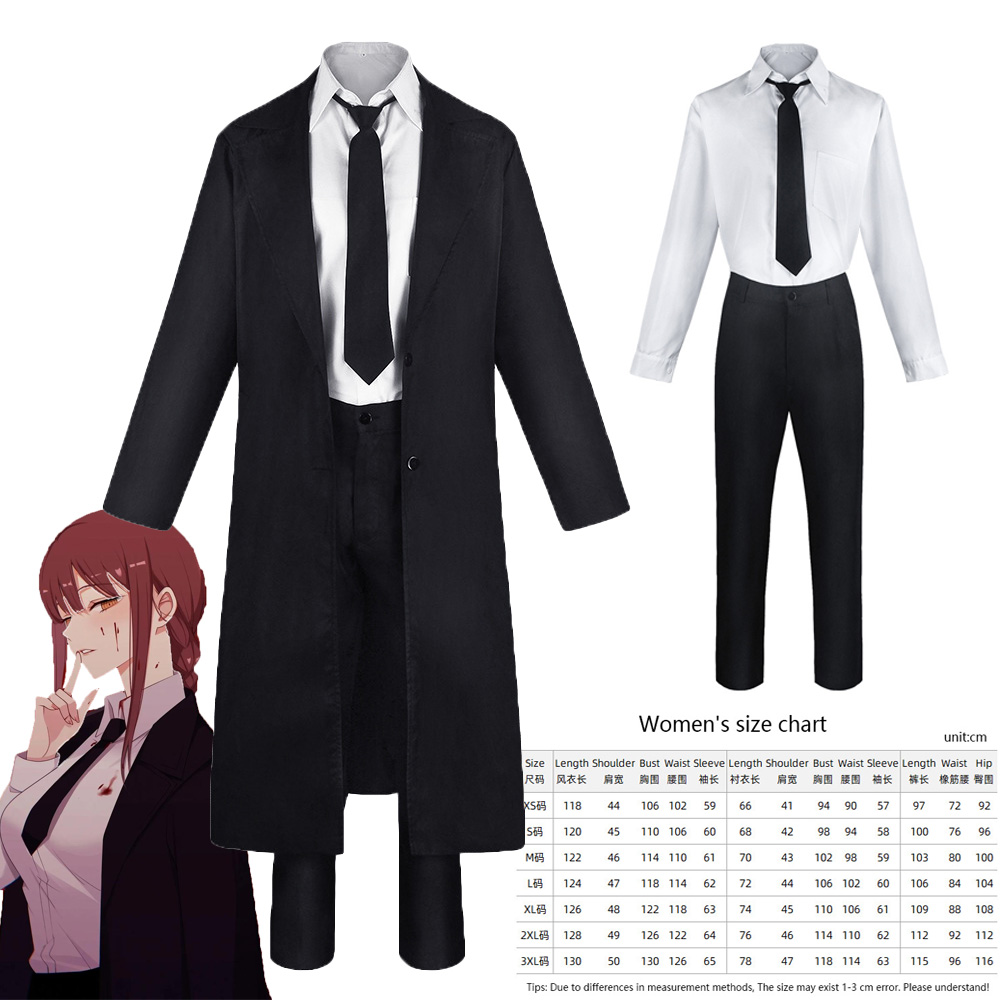 Anime Cosplay Makima - Costume Cosplay Anime Chain Saw Woman