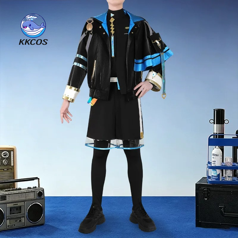 Anime Cosplay Dress For Men - KKCos Vtuber Kaida Haru Costume Cosplay
