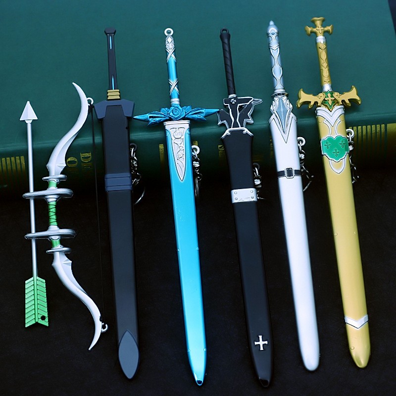 Sword Art Online Cape - 22 centimetri Elucidatore Spada Anime Arte