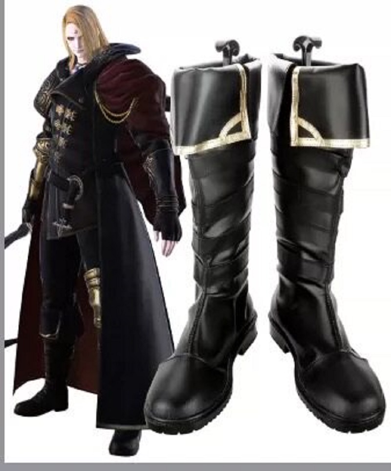 Zenos Anime Cosplay - Scarpe per costume cosplay Final Fantasy