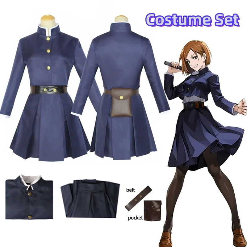 Anime Cosplay Jujutsu - Anime Jujutsu Kaisen Costume Cosplay Kugisaki
