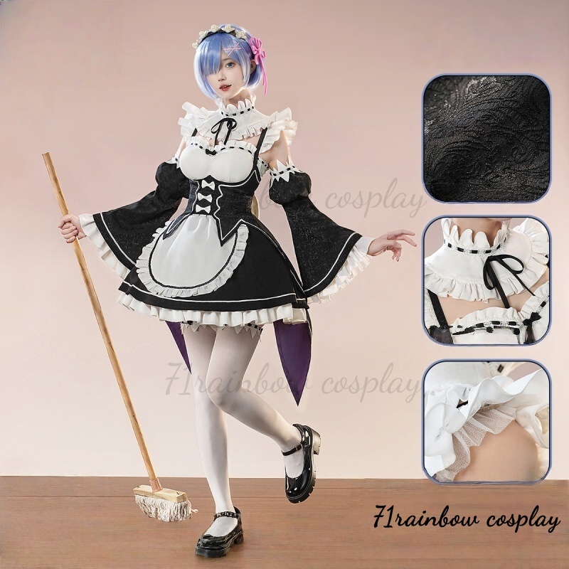 Anime Cosplay Re Zero - Re: Vita in un mondo diverso