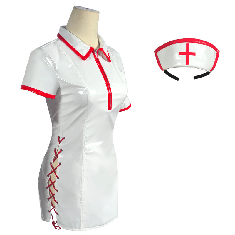 Anime Cosplay Makima - Costume da Infermiera Makima in Pelle
