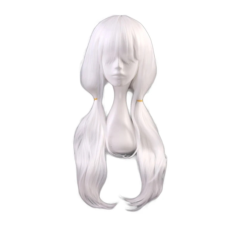 Cosplay Anime White Hair - Cosplay Danganronpa Angie Yonaga parrucca Costume