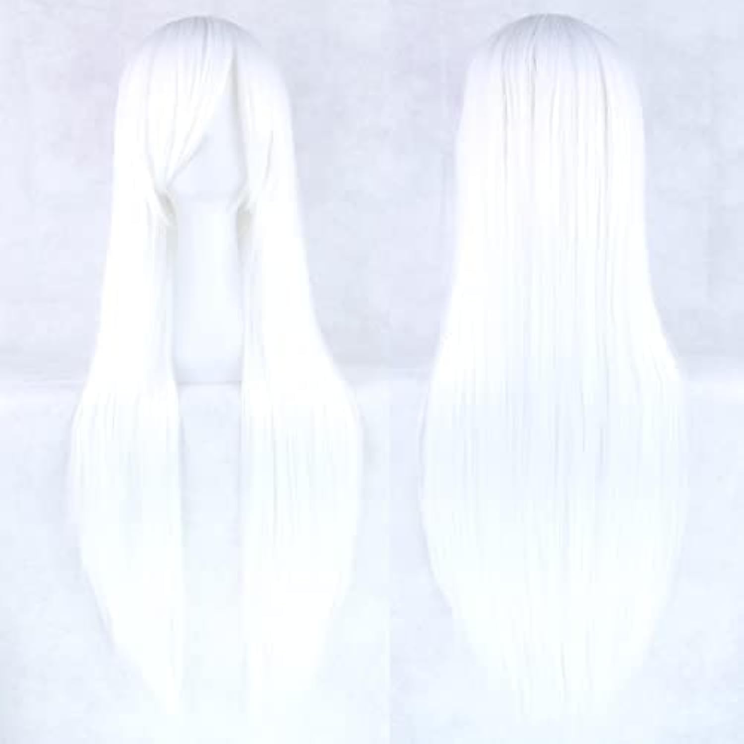 Cosplay Anime White Hair - Parrucche cosplay per capelli naturali lunghi
