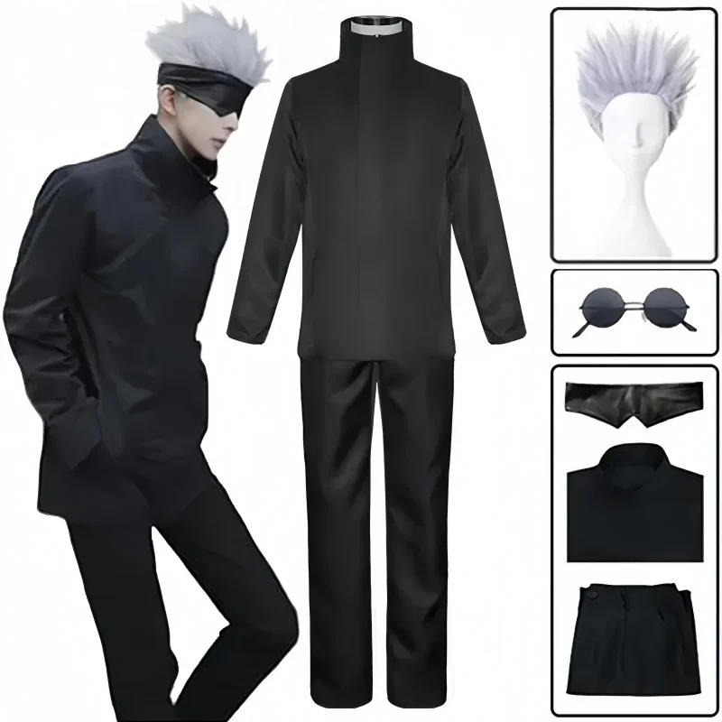 Anime Cosplay Jujutsu - Costume Cosplay Anime Jujutsu Satoru Gojo