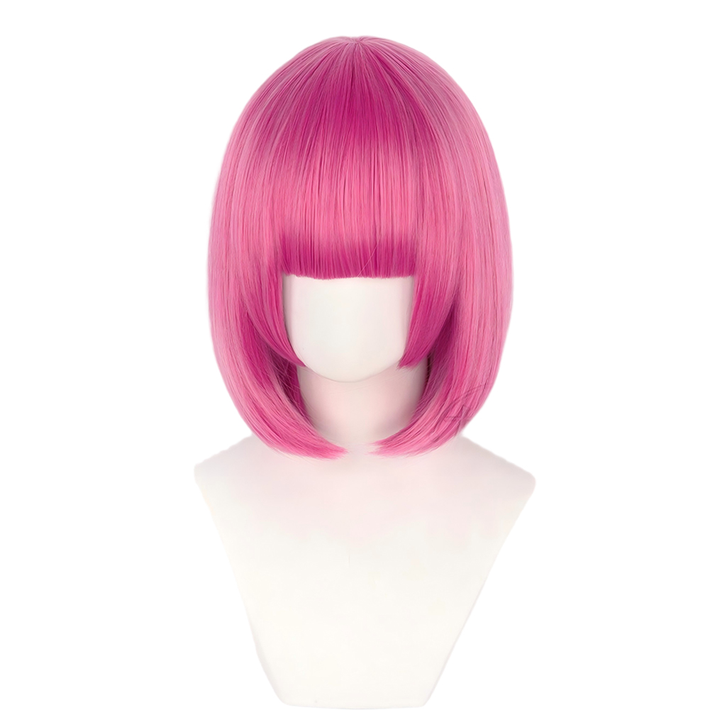 Cosplay Anime Pink Hair - Parrucca Rosa Hot Pants per Cosplay