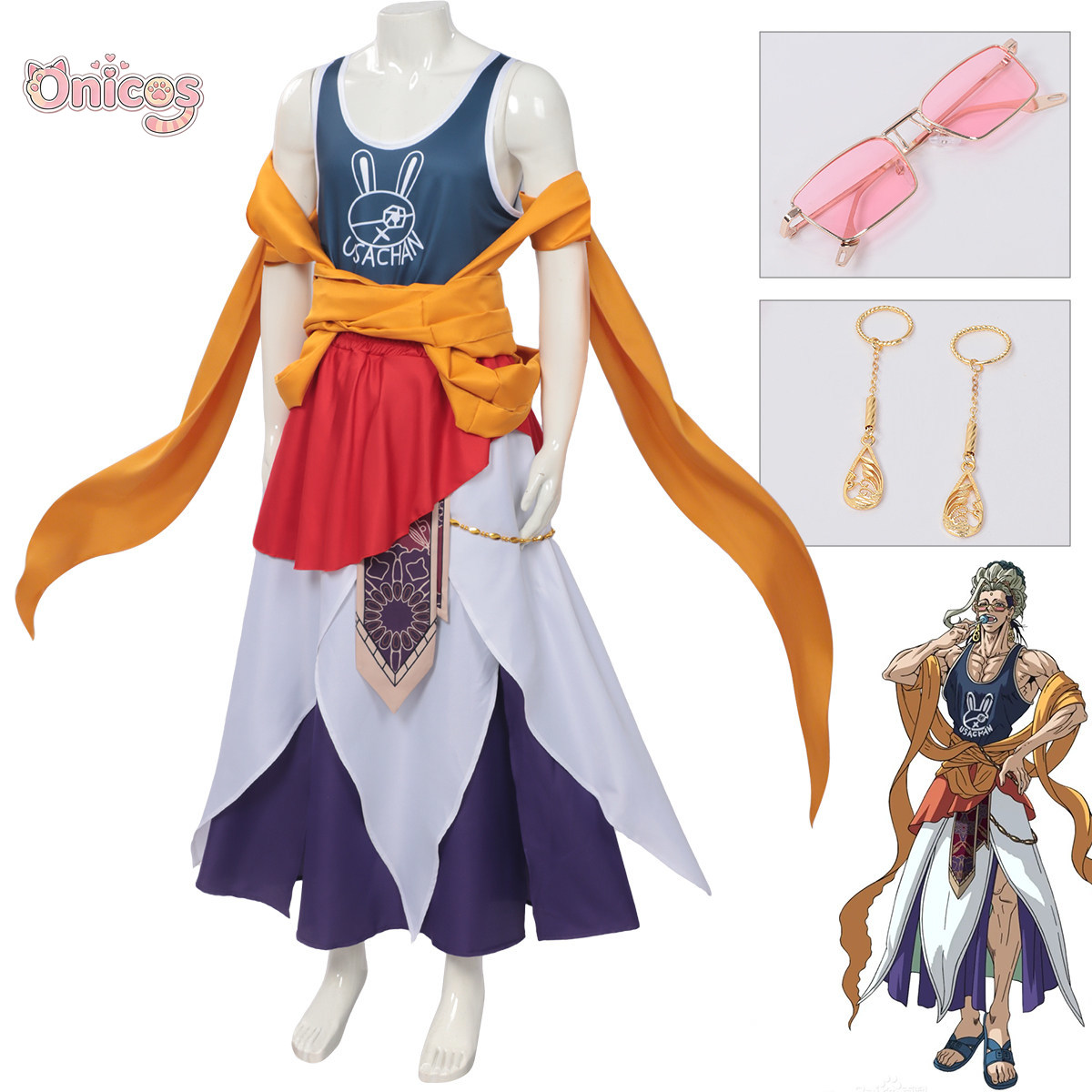 Costume Cosplay di Buddha da R - Anime Cosplay Show recensione e prezzo