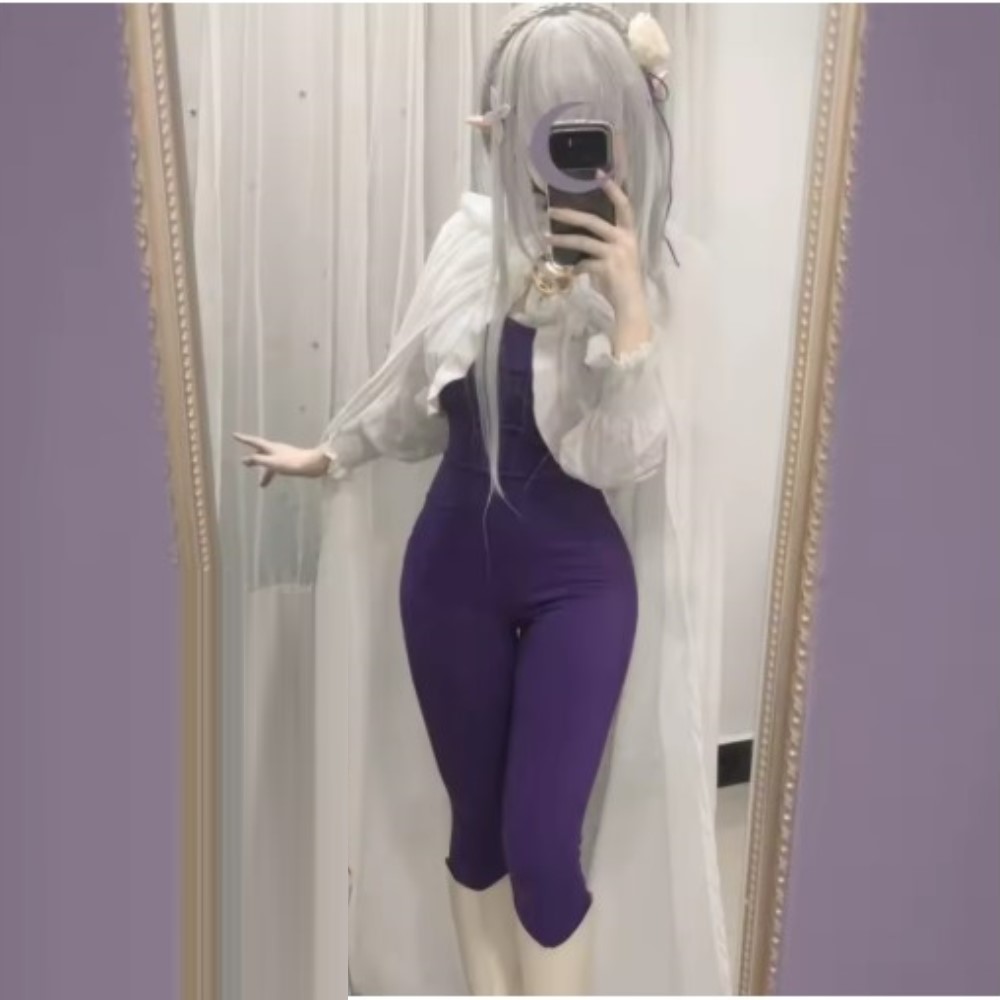 NUOVO Costume Cosplay Emilia R - Anime Cosplay Re Zero recensione e prezzo