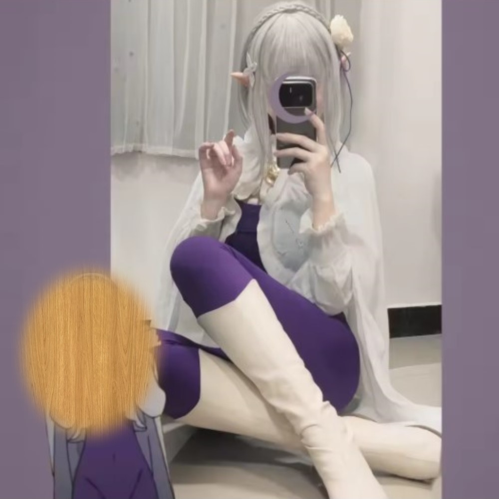 NUOVO Costume Cosplay Emilia R - Anime Cosplay Re Zero recensione e prezzo