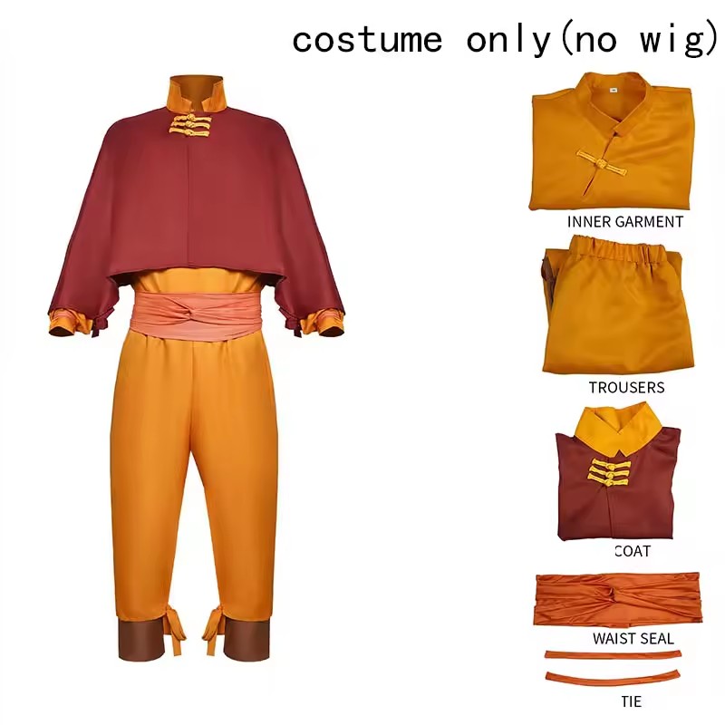 Costume Cosplay di Aang da Ava - Cosplay Avatar Anime recensione e prezzo
