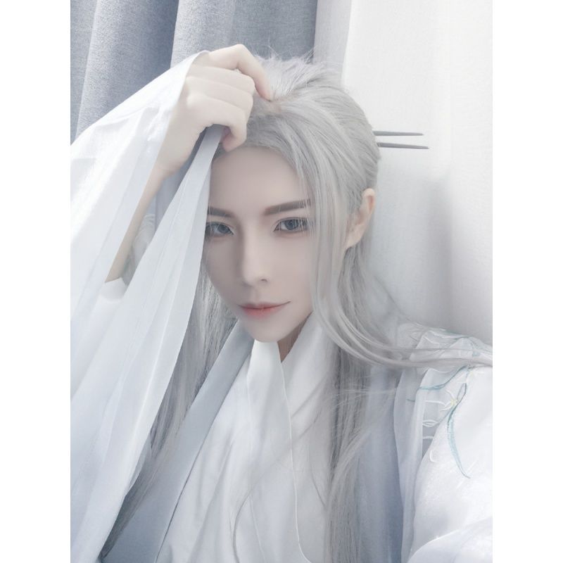 Parrucche da Uomo Hanfu per Co - Anime Cosplay Long Hair recensione e prezzo