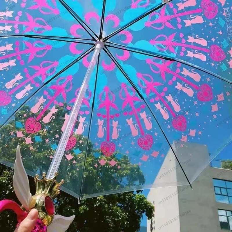 Simpatico ombrello trasparente - Sailor Moon Wand recensione e prezzo