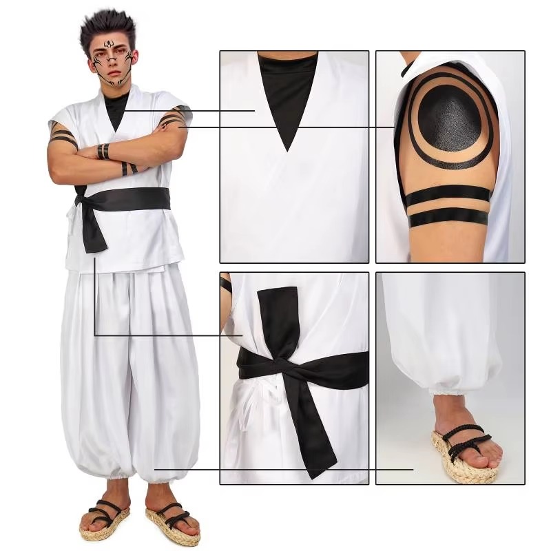 Costume Cosplay Ryomen Sukuna, - Anime Cosplay Jujutsu recensione e prezzo