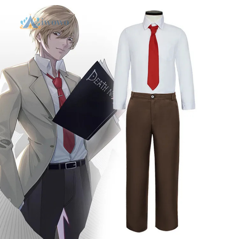 Anime Yagami Light Costumi Cos - Anime Cosplay Dress For Men recensione e prezzo