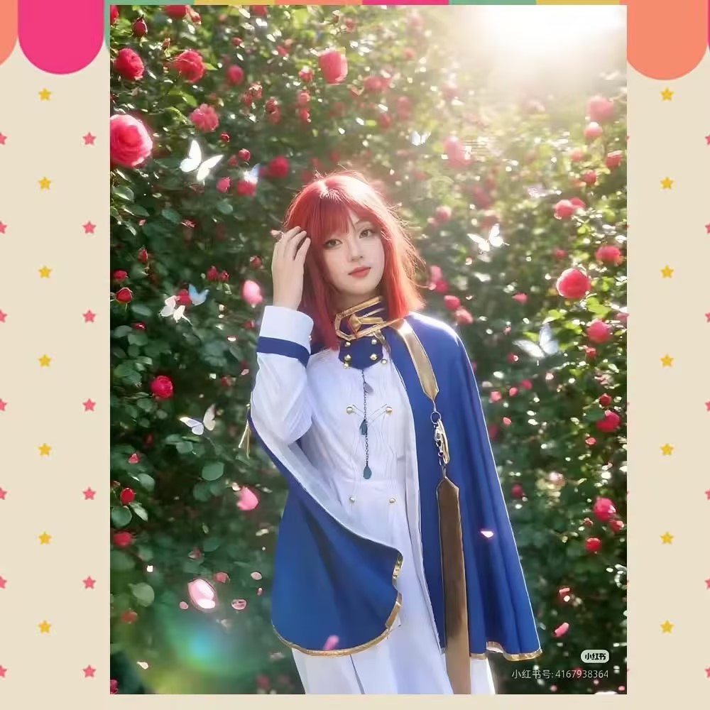 Shirayuki Costumi Cosplay Anim - Cosplay Anime White Hair recensione e prezzo