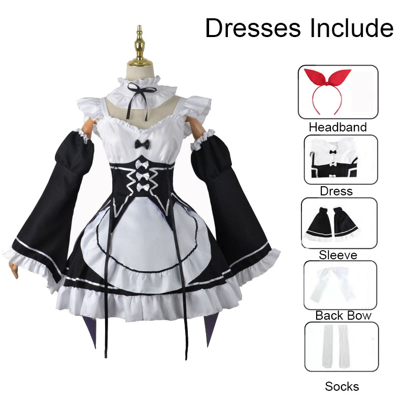 Costumi Re:ZERO Petra Leyte Co - Anime Cosplay Re Zero recensione e prezzo