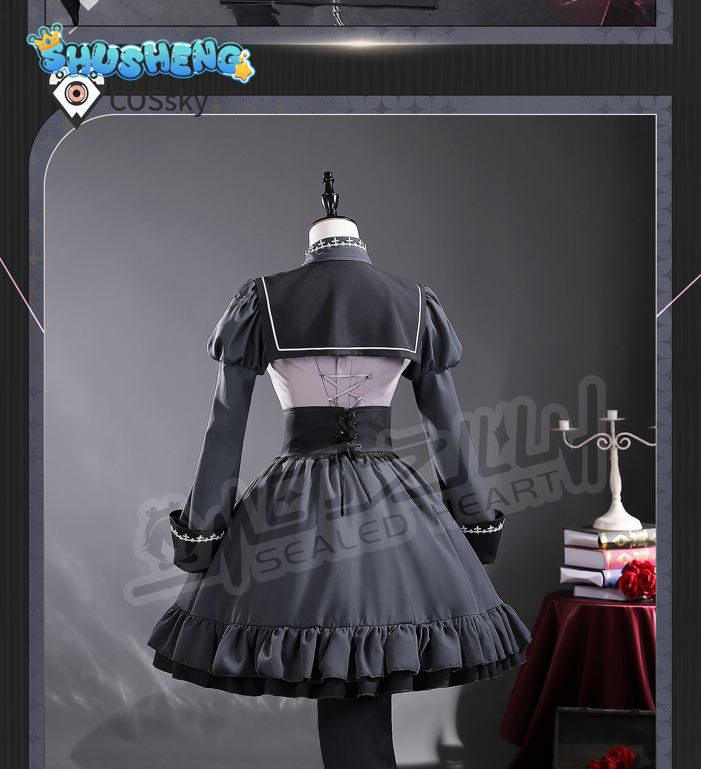 Costume Cosplay Nanahira Game  - Anime Cosplay Maid recensione e prezzo