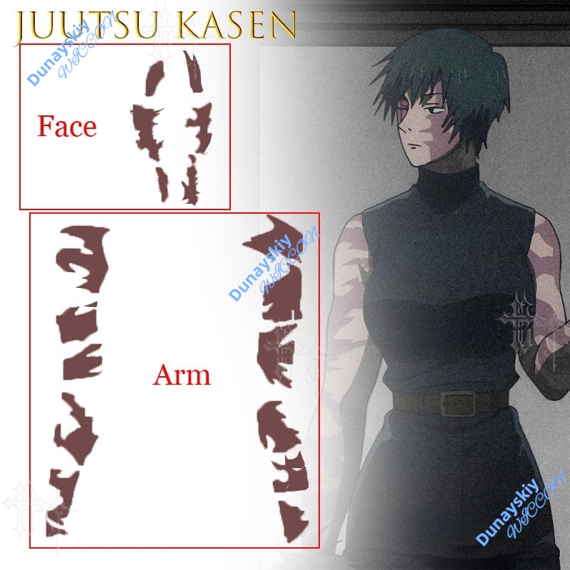 Tatuaggi Temporanei Anime Juju - Anime Cosplay Jujutsu recensione e prezzo